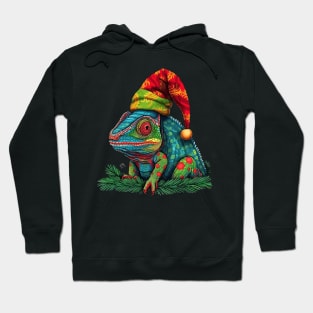 Chameleon Christmas Hoodie